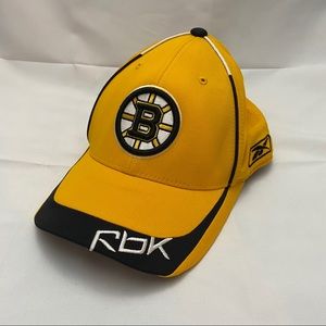 Boston Bruins Reebok RBK Flexfit Fitted Hat, NHL